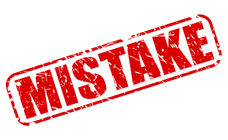 Mistake logo