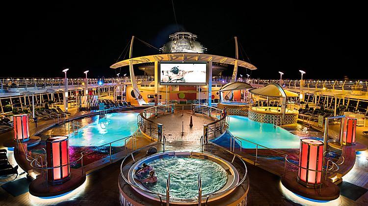 Liberty Of The Seas Pool Deck Movie Night